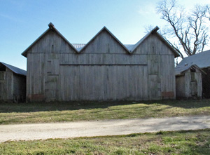 Restored mule barn, 2012